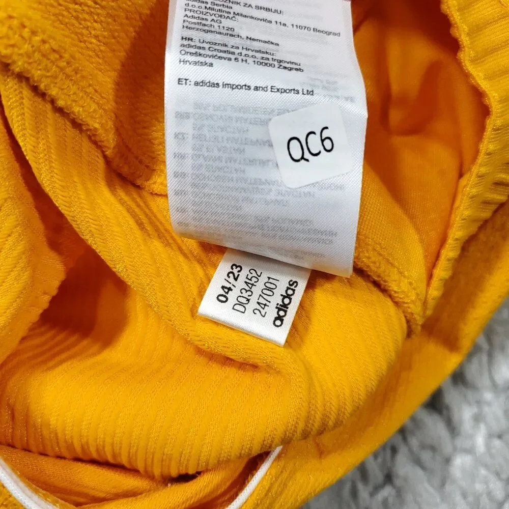 Adidas Men's Primeknit A1 Gold Yellow Football Jersey DQ3452 Size XL Techfit
